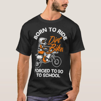 Kids Dirt Bike Supercross Motocross Motorcycle cyc Tシャツ