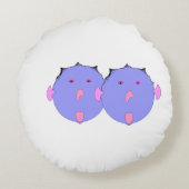 kids doll pillow ラウンドクッション (裏面)