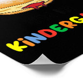 Kids Donut Be Jelly Kindergarten Back To School Je ポスター (角)