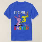 Kids Easter Egg Hunt 3rd Birthday Cute Easter Bunn Tシャツ (デザイン正面)