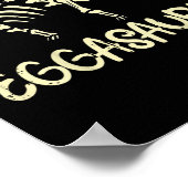 Kids Eggasaurus Easter Stegosaurus Dinosaur Boys K ポスター (角)