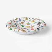 Kids Eid Mubarak Paper Bowl – Colourful Islamic  ペーパーボウル (傾斜あり)