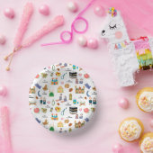 Kids Eid Mubarak Paper Bowl – Colourful Islamic  ペーパーボウル (パーティー)