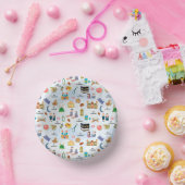 Kids Eid Mubarak Paper Bowl – Colourful Islamic ペーパーボウル (パーティー)