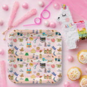 Kids Eid Mubarak Paper Plates – Colourful Islamic ペーパープレート (パーティー)