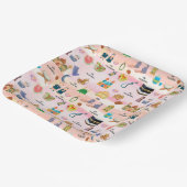 Kids Eid Mubarak Paper Plates – Colourful Islamic ペーパープレート (傾斜あり)