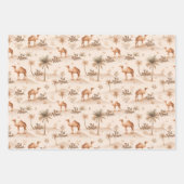 Kids Eid Mubarak Wrapping Paper – Boys & Girls Set ラッピングペーパーシート (正面2)