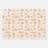 Kids Eid Mubarak Wrapping Paper – Boys & Girls Set ラッピングペーパーシート (正面)