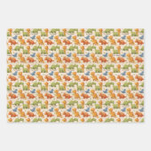 Kids Eid Mubarak Wrapping Paper | Boys Set ラッピングペーパーシート (正面3)