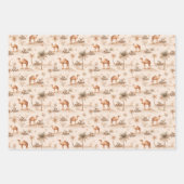 Kids Eid Mubarak Wrapping Paper | Boys Set ラッピングペーパーシート (正面2)