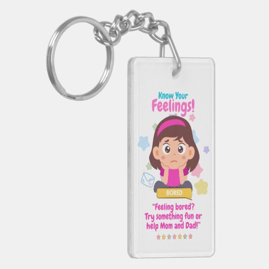 Kids Emotion Featuring Bored キーホルダー (正面左)