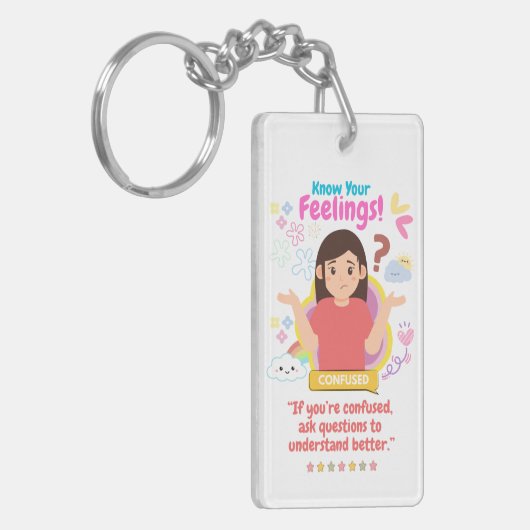 Kids Emotion Featuring Confused キーホルダー (正面左)