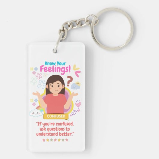 Kids Emotion Featuring Confused キーホルダー (裏面)