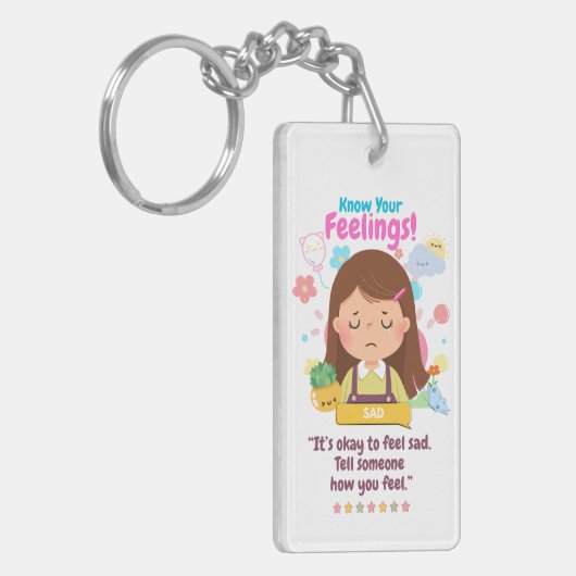 Kids Emotion Featuring Sad キーホルダー (正面左)