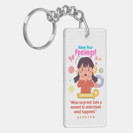 Kids Emotion Featuring Surprised キーホルダー (正面左)