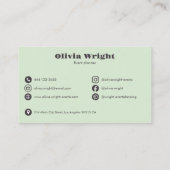 Kids Event Balloon Dogs Party Planner 名刺 (裏面)