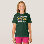 Kid's First誕生日I's Footing Being One T-Shirt Tシャツ (正面フル)