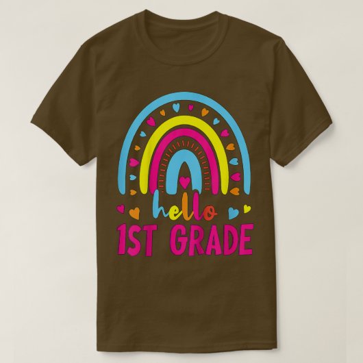 Kids First Day Of School Girls Back To School Hell Tシャツ (デザイン正面)