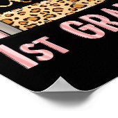 Kids First Day Of School Girls Ck To School Hello  ポスター (角)