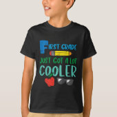 Kids First Grade Just Got Cooler 1st First Day Of  Tシャツ (正面)