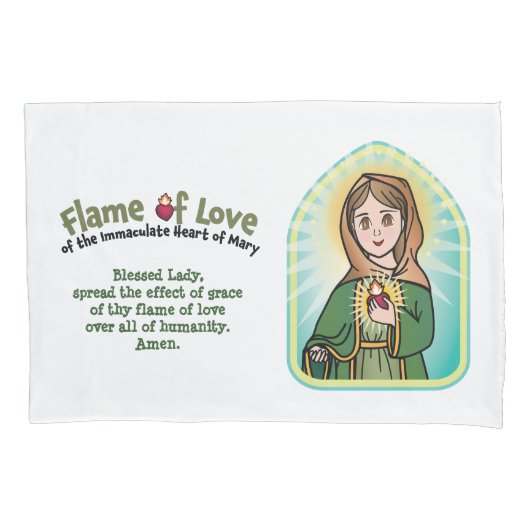 Kids Flame of Love Pillow Case 枕カバー (正面)