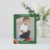 Kids Football Rookie Trading Card 招待状 (スタンド正面)