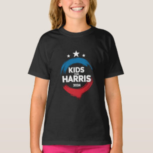 Kids For Harris President Kids Love Kamala Harris Tシャツ