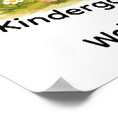 Kid's Fox Bear Bunny Graduation Party  ポスター (角)