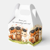 Kids Fox Bear Bunny Preschool Kindergarten Party フェイバーボックス (裏面サイド)