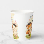 Kids Fox Bear Bunny Preschool Kindergarten Party 紙コップ (右)