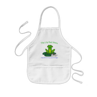 Kid's Frog on a Lily Pad Apron 子供用エプロン