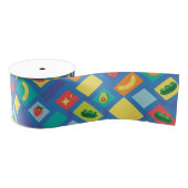 Kids Fruit and Veggie グログランリボン (リール)