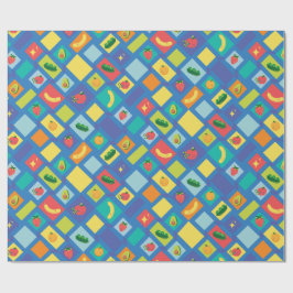 Kids Fruit and Veggie ラッピングペーパー