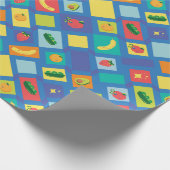 Kids Fruit and Veggie ラッピングペーパー (角)