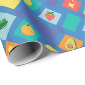 Kids Fruit and Veggie ラッピングペーパー (ロールコーナー)