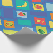 Kids Fruit and Veggie ラッピングペーパー (角)