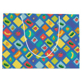 Kids Fruit and Veggie ラージペーパーバッグ (裏面)