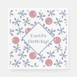 Kids Fun Jacks Game Birthday  スタンダードランチョンナプキン