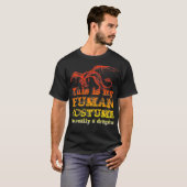 Kids Funny  This Is My Human Costume I'm Really A  Tシャツ (正面フル)