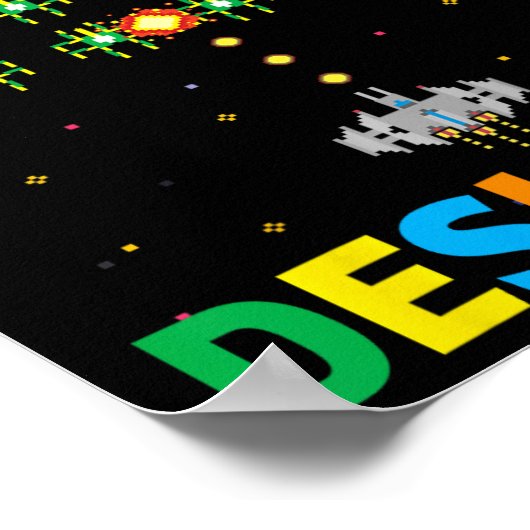 Kids Future Video Game Developer Toddler Boy Game  ポスター (角)