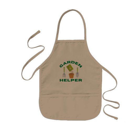 Kid's Garden Helper Apron 子供用エプロン (正面)