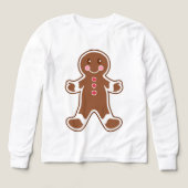 Kid's Gingerbread Boy Sweatshirt (デザイン正面)