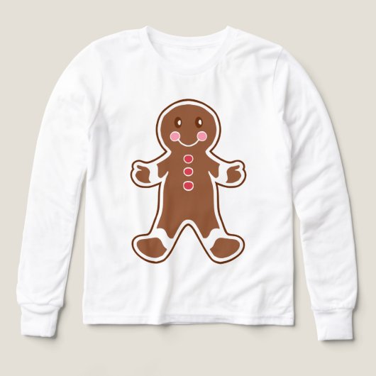 Kid's Gingerbread Boy Sweatshirt (デザイン正面)