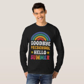 Kids Good Preschool Hello Summer Pre K Gradetati Tシャツ (正面フル)