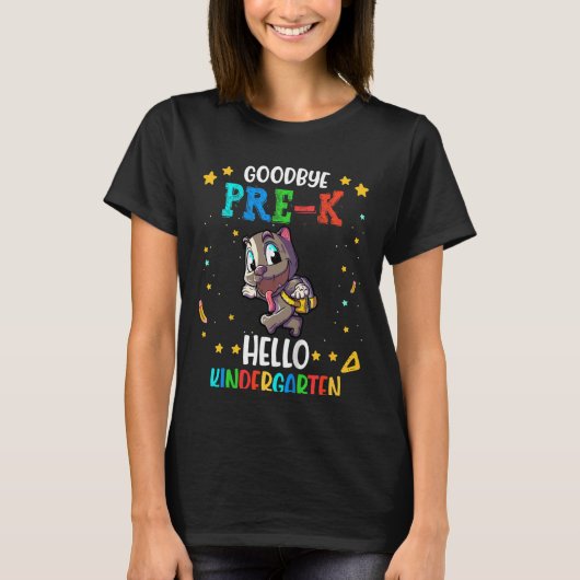 Kids Goodbye Pre Kハロー幼稚園3 Tシャツ (正面)