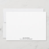 Kids Graduation Announcements(女子の場合) 招待状 (裏面)