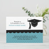 Kids Graduation Announcements(少年の場合) 招待状 (スタンド正面)