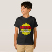Kids Grandma Of The Birthday Boy Sder Theme Party Tシャツ (正面フル)