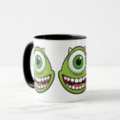 Kids Green One-Eyed Monster Cute Funny Mug マグカップ (正面左)