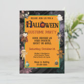 Kids Halloween Costume Party 招待状 (スタンド正面)